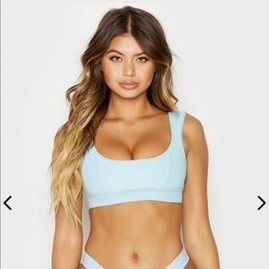 🆕 Frankie's Bikinis Drew Top in Powder
